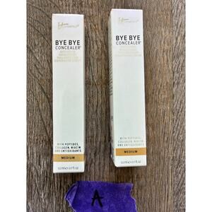 2 It Cosmetics Bye Bye AntiAging Waterproof Full Coverage Concealer Medium .17oz